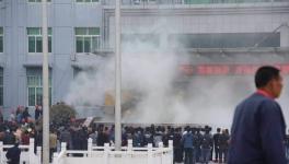 天瑞集團派 600多人手持棍棒、斧頭沖擊山水總部