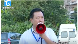 藤縣多部門聯合執法 強制拆除違建散裝水泥罐