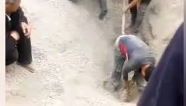 危險！突發垮塌12歲小孩被磚沙掩埋