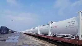 首趟“水泥專列”進京！百萬噸水泥將沖擊華北市場！