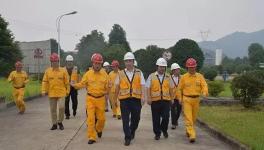 市長親臨海螺水泥檢查安全生產，要求企業把責任扛在肩上、落實到位