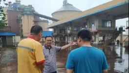 迎戰臺風“利奇馬”海螺港口受損，中聯水泥迎檢！