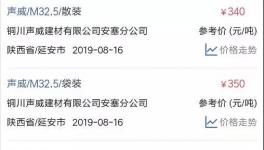 華新、南方、海螺等水泥漲價！PC32.5R水泥最高賣630元/噸！