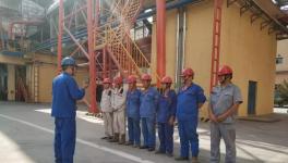 費(fèi)縣水泥熟料回轉(zhuǎn)窯燙傷事故緊急處置！原來(lái)是應(yīng)急演練！