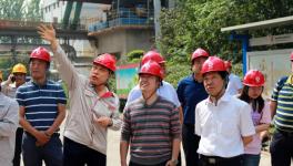 國家淘汰落后和化解過剩產能第八督導組到徐州中聯檢查兩條萬噸線