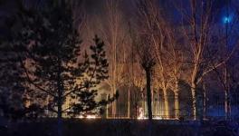 突發！一水泥廠發生火災！