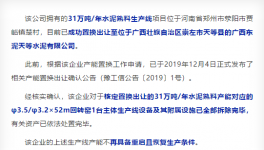 河南省兩條水泥熟料生產(chǎn)線不再具備恢復(fù)生產(chǎn)條件！
