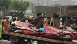 車禍遇難者家屬發聲稱水泥車超載超85%！