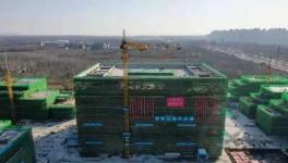 亞洲最大水泥研發(fā)基地封頂！將 于明年10月投入使用！