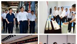 中建材董事長(zhǎng)周育先赴中材國(guó)際、宜興新能源等企業(yè)調(diào)研！