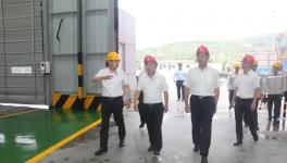 滕州市委副書記劉洪鵬指導滕州中聯！