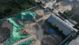 某水泥公司未采取有效覆蓋措施防治揚塵污染案，被處罰！