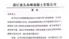 沒(méi)訂單！無(wú)限放假！10多家水泥廠破產(chǎn)！